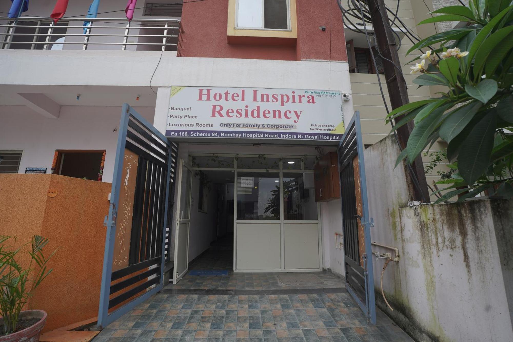 Hotel Inspira Residency- Near Bombay Hospital Indore